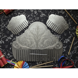 Peineta Modelo 11 (Sonia). Motivos florales tradicionales