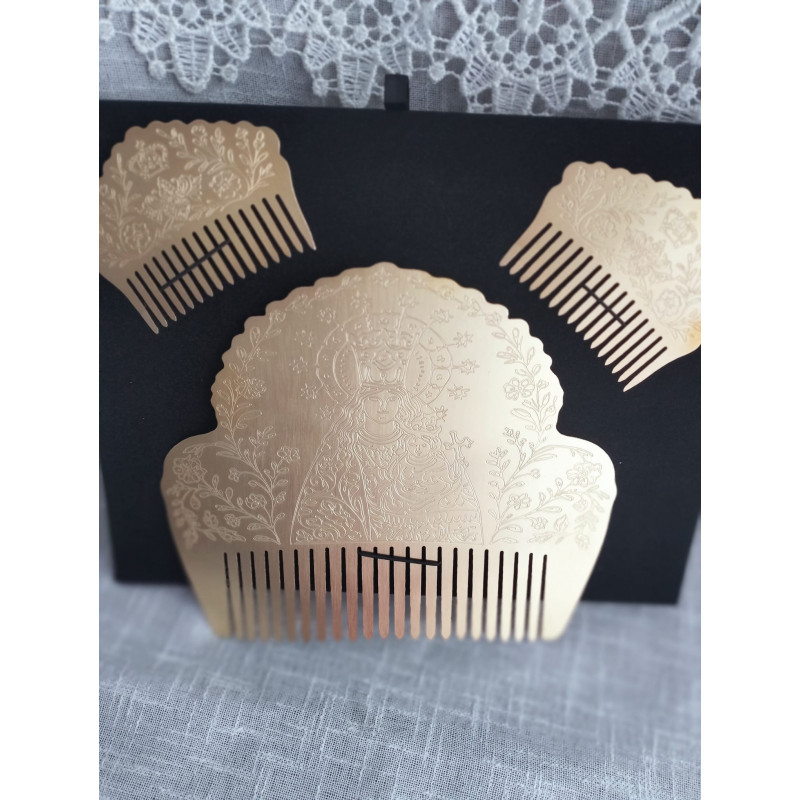 Peineta Fallera Virgen de los Desamparados | Peineta Cheperudeta