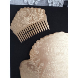 Peineta Fallera Virgen de los Desamparados | Peineta Cheperudeta