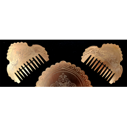 Peineta Fallera Modelo GRAN LIS Floral | ¡Corona tu Moño!