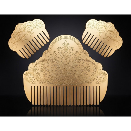 Peineta Fallera Floral Valenciana | Edición Limitada