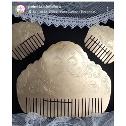 eineta Fallera Artesanal | Grabada a Mano | Indumentaria Valenciana Meta Descripción: