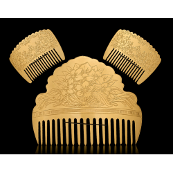 Peinetas de Fallera 2027 | Diseño Floral Exclusivo – Muñoz Domínguez