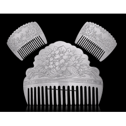 Peinetas de Fallera 2027 | Diseño Floral Exclusivo – Muñoz Domínguez