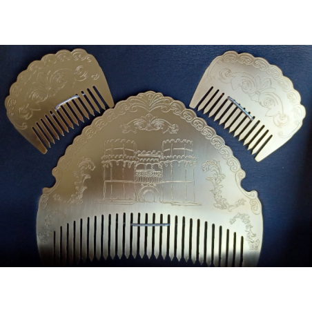 Peineta con las Torres de Serranos